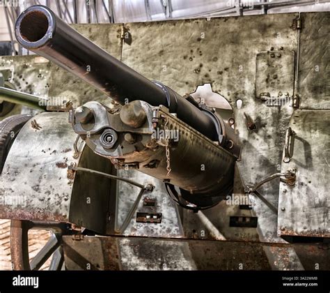 75mm Mountain Gun c75/22 Spanish 1944 an exhibit at Royal Armouries ...
