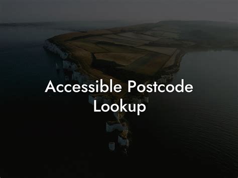 Find a Postcode 的图像结果
