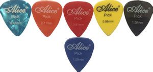 ALICE Plectrums Alice Imported Guitar Pick Price in India - Buy ALICE ...
