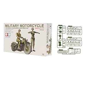 IVELECT 1:35 Scale Infantry Figures Kit Soldier Model Kit Plastic DIY ...