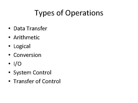 Image result for Types of Data Operations