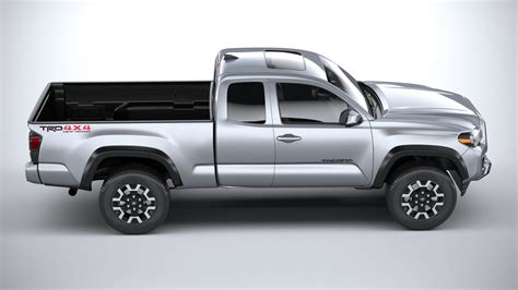 Toyota Tacoma Access Cab TRD 2020 3D Model $129 - .3ds .c4d .fbx .lwo .ma .obj .max - Free3D