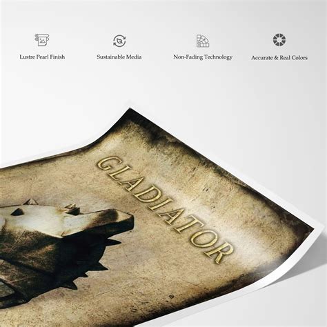 Gladiator (2000) Movie Poster: Buy Hollywood & Famous Movie Posters ...