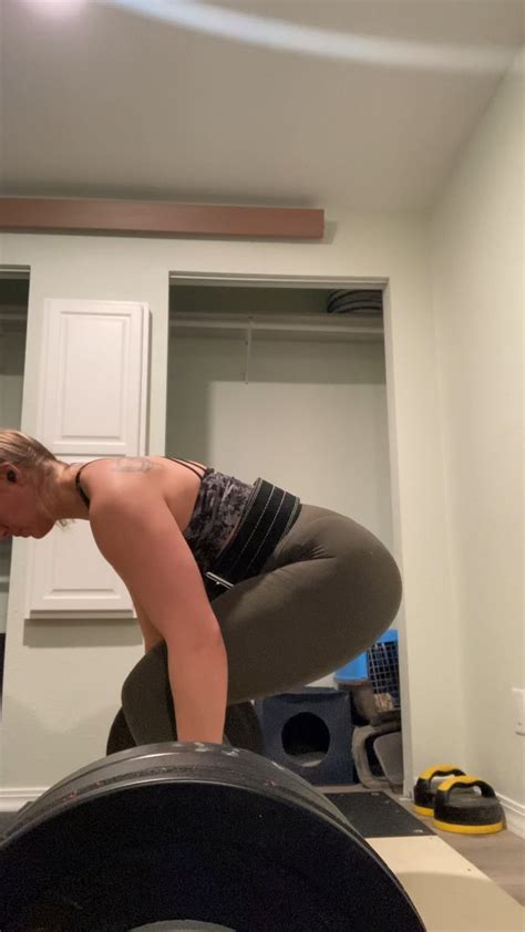 Deadlift day!! 285 lbs (127 kg) for one, 265 lbs (120.5 kg) for two ...