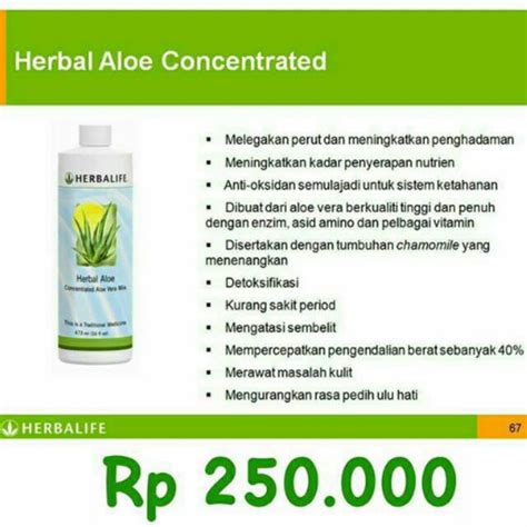 manfaat aloe vera herbalife apa