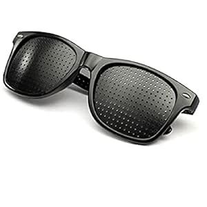 Digital Shoppy Men Women Vision Care Pin hole Sunglasses Anti-myopia ...