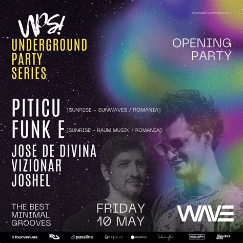 UPS #17 OPENING PARTY at WAVE CLUB , Mallorca w/ PITICU & FUNK E, WAVE ...