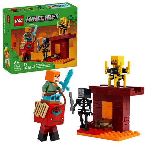 Image result for Minecraft Nether Update LEGO Sets