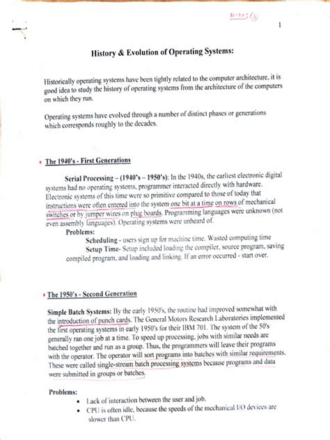 Image result for Operating System Notes in Computer