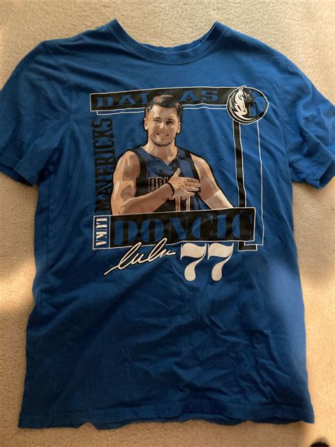 Vintage Luka Doncic Shirt Dallas Mavericks Size S - Gem