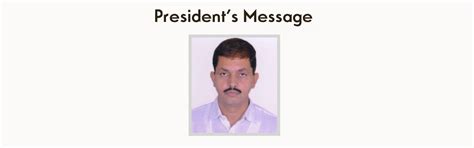 President Message