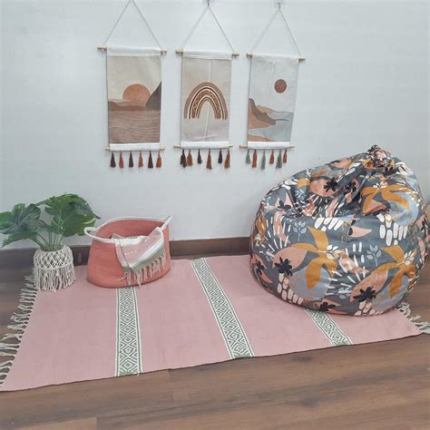 Avioni 100% Cotton Handloom Floor Rug / Durrie – Neohome Collection ...