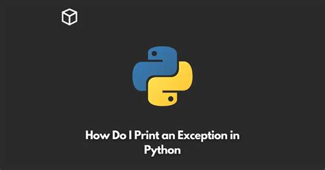 Image result for Python Print Exception