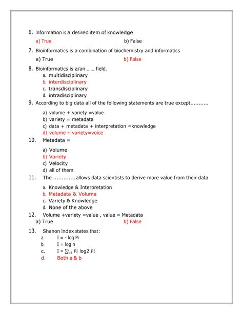 Image result for Bioinformatics Questions