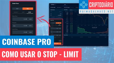 Image result for Stop Limit Order Sell Example Coinbase Pro