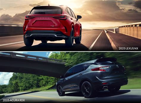 Acura RDX Vs. Lexus NX | Comparing Acura Vs. Lexus