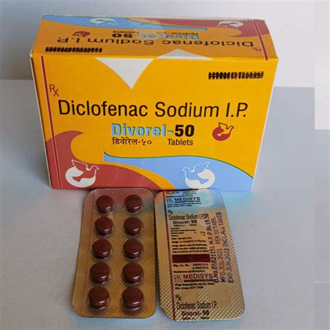 DIVOREL-50 TABLETS Medisys Biotech Pvt. Ltd.