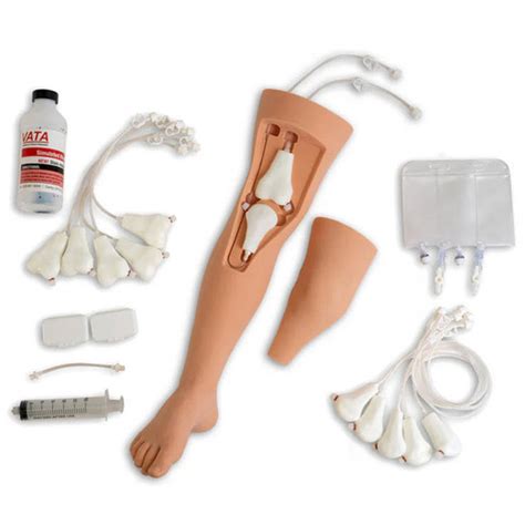 Penny Pediatric Intraosseous (IO) Leg Model, Light Skin | Bound Tree