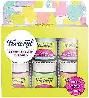 Camel Acrylic Color Box - 20ml Tubes, 12 Shades : Amazon.in: Home & Kitchen