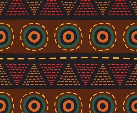 African Seamless Pattern Vector Art & Graphics | freevector.com