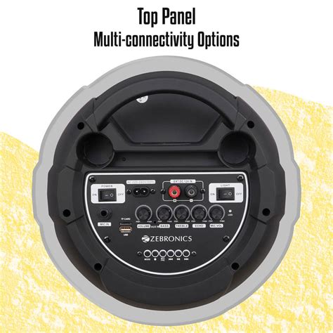 Zebronics 451 Moving Monster 2X8L Trolley Speaker - 48W