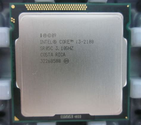 Intel Core i3-2100 Processor (3M Cache, 3.10 GHz), Intel Core i3-2100 ...