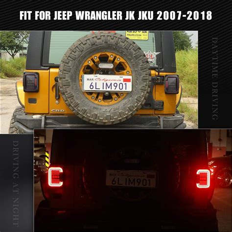 AUDEXEN LED Tail Lights Compatible with Jeep India | Ubuy