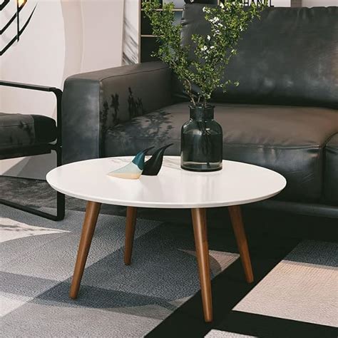 Antique Log Round Center Table for Living Room, Sofa Center Coffee ...