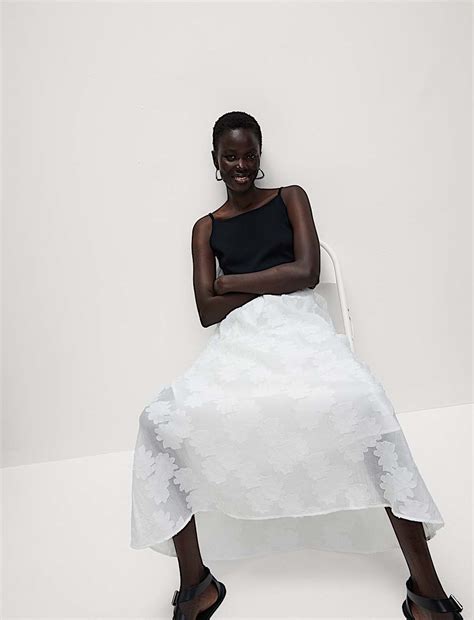 Buy Jacquard Midi Circle Skirt at Marks & Spencer