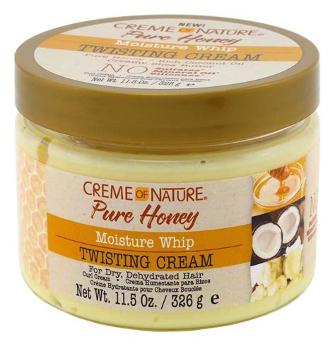 Amazon.com : Creme Of Nature Pure Honey Twisting Cream 11.5 Ounce Jar (340ml) (2 Pack) : Beauty ...