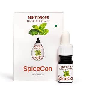 SpiceCon Mint Drops | Mint Natural Extract | Gluten Free | Sugar Free ...