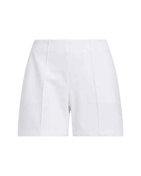 adidas Slip-on Shorts Pintuck 5 in White | Lyst UK