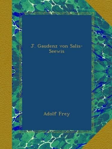 J. Gaudenz von Salis-Seewis : Amazon.in: Books