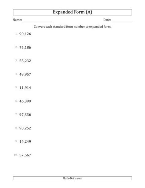 Image result for Expanded Form Fifth Grade