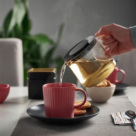 RIKLIG teapot, glass, 0.6 l (0.6 qt) - IKEA