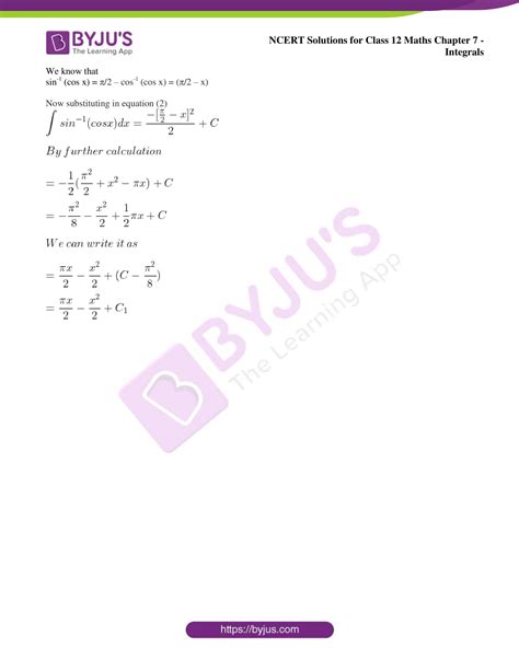 Exercise 7.3 Class 12 的图像结果