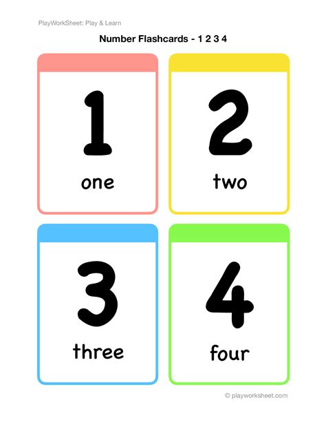 How To Use Number Flash Cards at Rodney Swisher blog