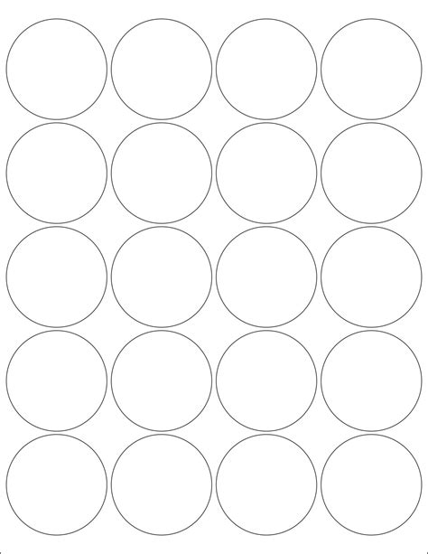 Image result for How to Print Round Labels