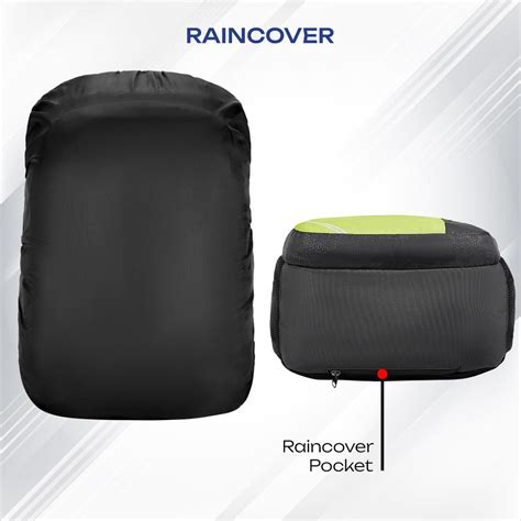 SAFARI Triplex 7 Armor Base, File holder, Rain Cover Backpack-37 L ...