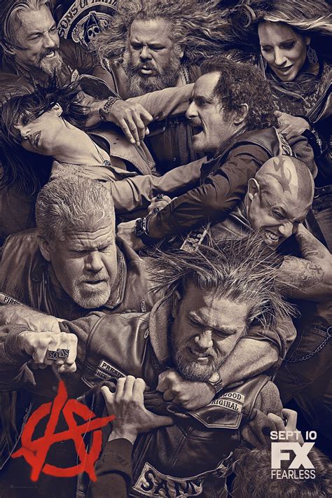 High Quality Sons Of Anarchy A2 Size Poster - Pixie Posters