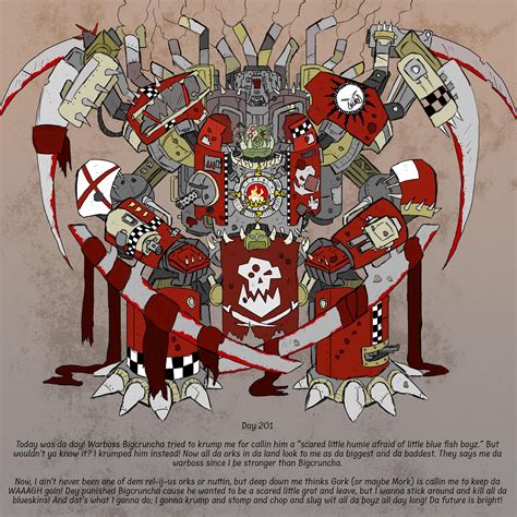This is the Process by which a Warboss is made : r/Warhammer40k