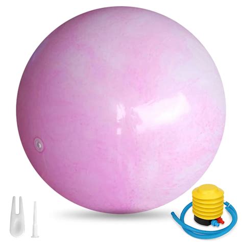 HUYAN Yoga Ball Thick & Anti Burst Fitness Ball Exercise Ball Stability ...