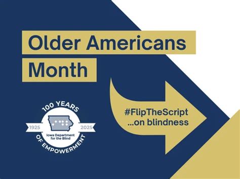 Older Americans Month – May 2025 | Department for the Blind