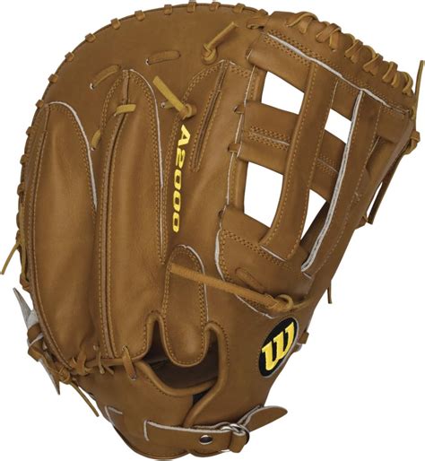 Wilson A2000 First Base Baseball Glove (Brown), Right Hand Throw, 12.5 ...