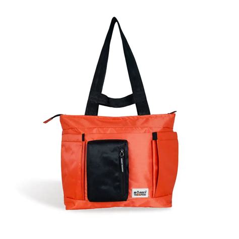 Breeze Laptop Tote Bag | Orange – Monkey Troopers