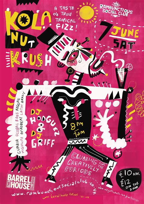 THE RAMBUNCTIOUS SOCIAL CLUB PRESENTS.... KOLA NUT KRUSH, The Barrel ...