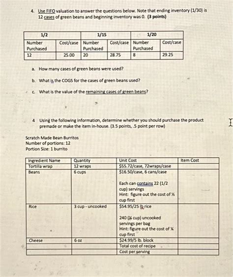 Image result for FIFO Example Questions