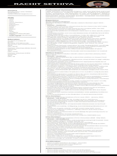 Image result for CV Sample PDF