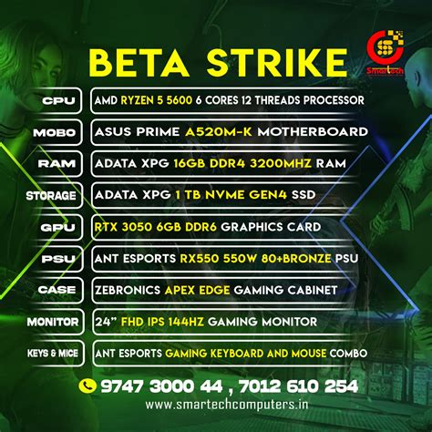 SMT BETA STRIKE - Smartech Computers