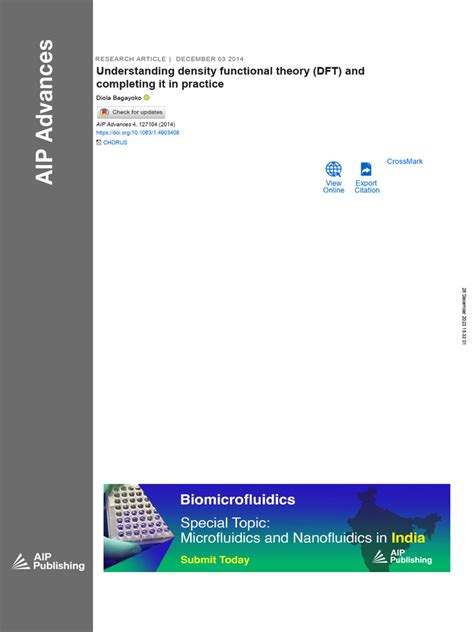 Image result for Density functional theory DFT Basics